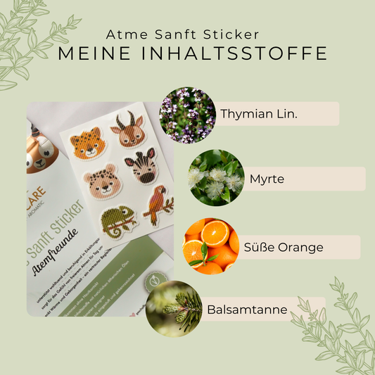 Atme Sanft Sticker Atemfreunde