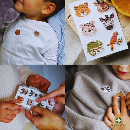Atme Sanft - 36 Sticker - Design: Atemfreunde