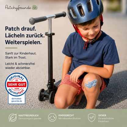 Hydrogel Kühlpflaster SET – 16 Sticker Tierisch Cool