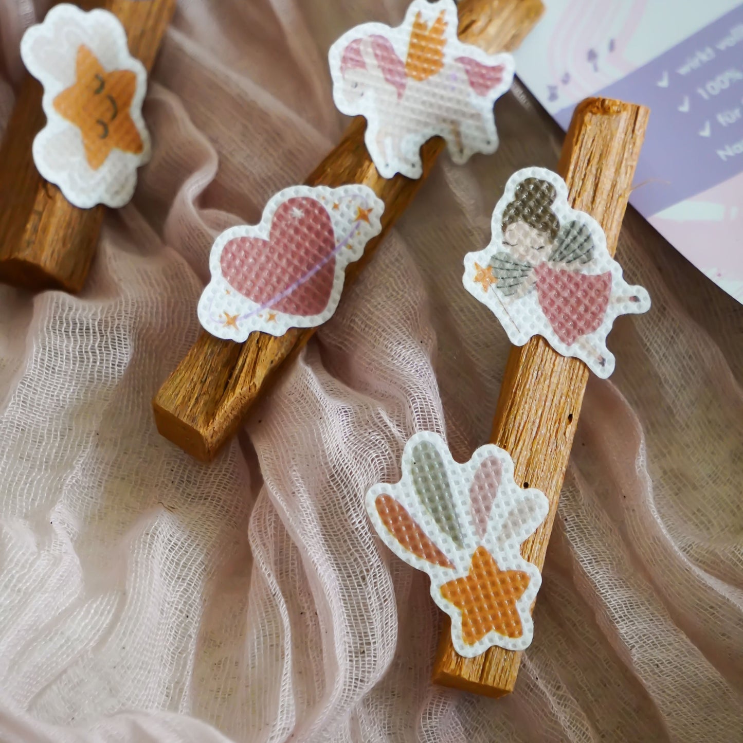 Atme Sanft & Schlaf Sanft SET – Sticker voller Magie