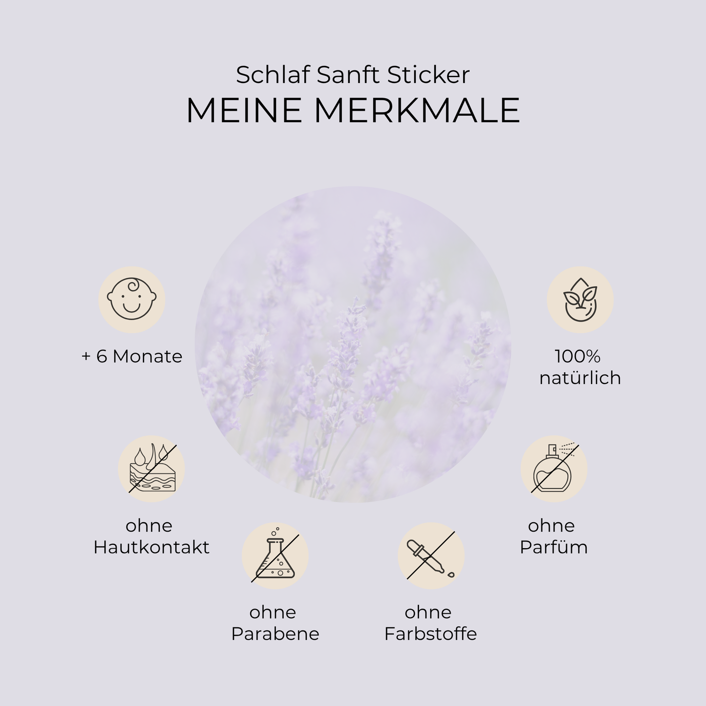 Schlaf Sanft Sticker Schlummerfreunde