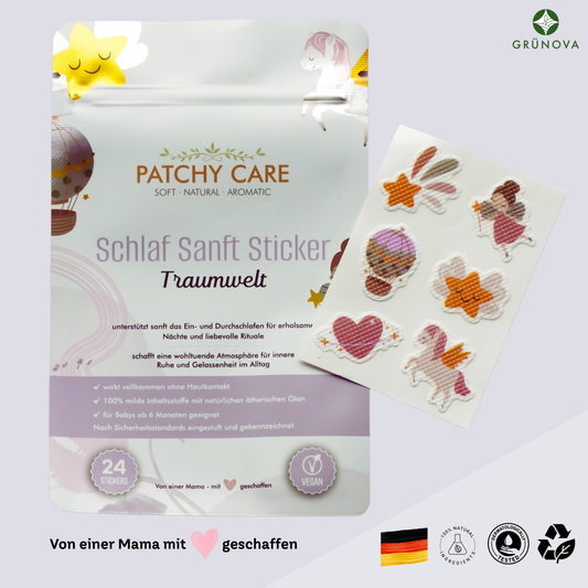 Schlaf Sanft - 24 Sticker - Design: Traumwelt