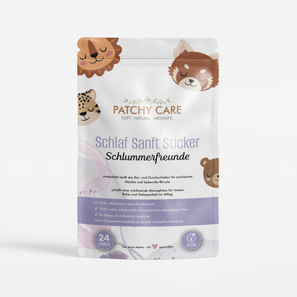 Schlaf Sanft - 24 Sticker - Design: Schlummerfreunde