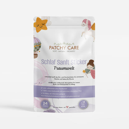 Schlaf Sanft - 24 Sticker - Design: Traumwelt