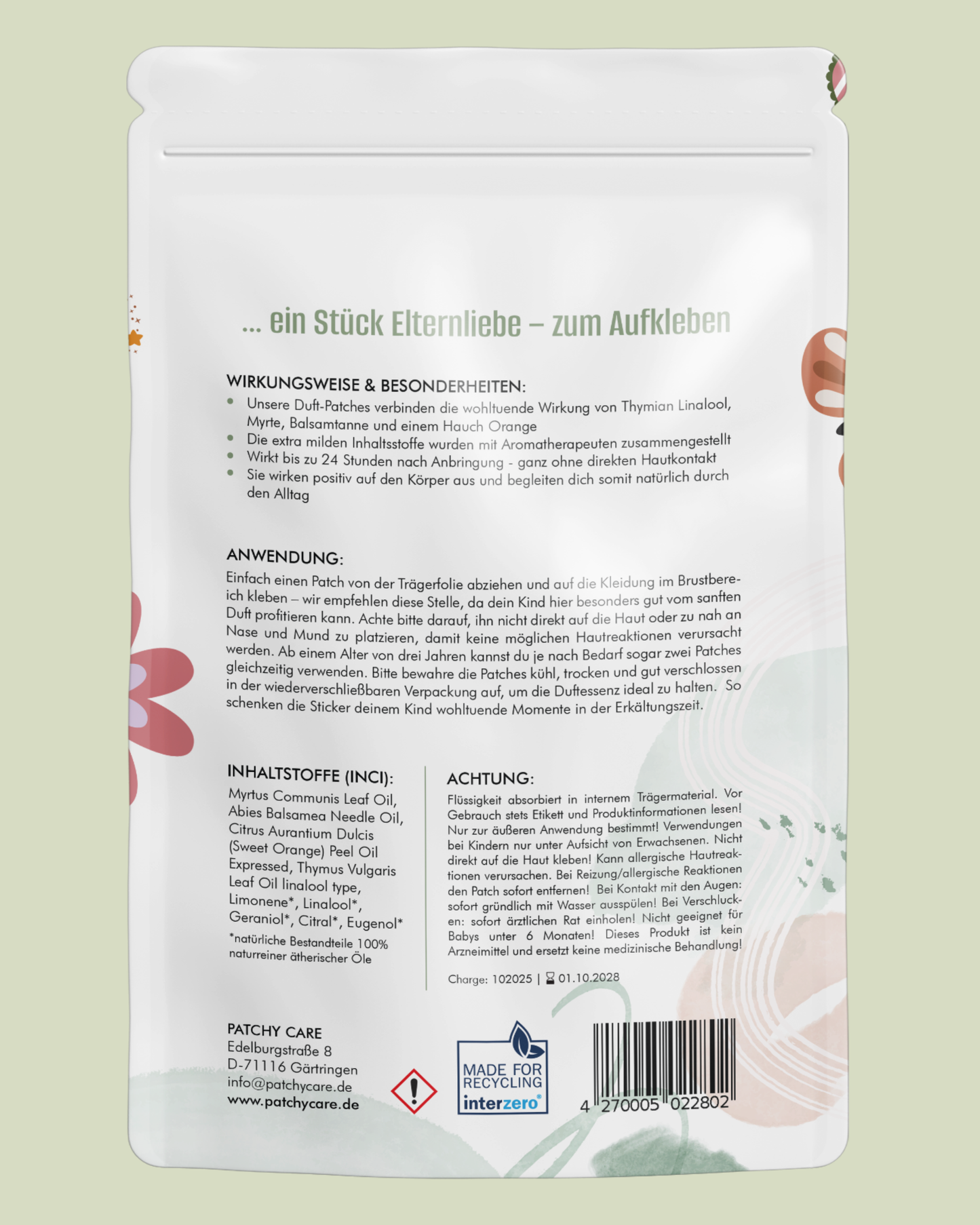 Atme Sanft Sticker Zauberwelt